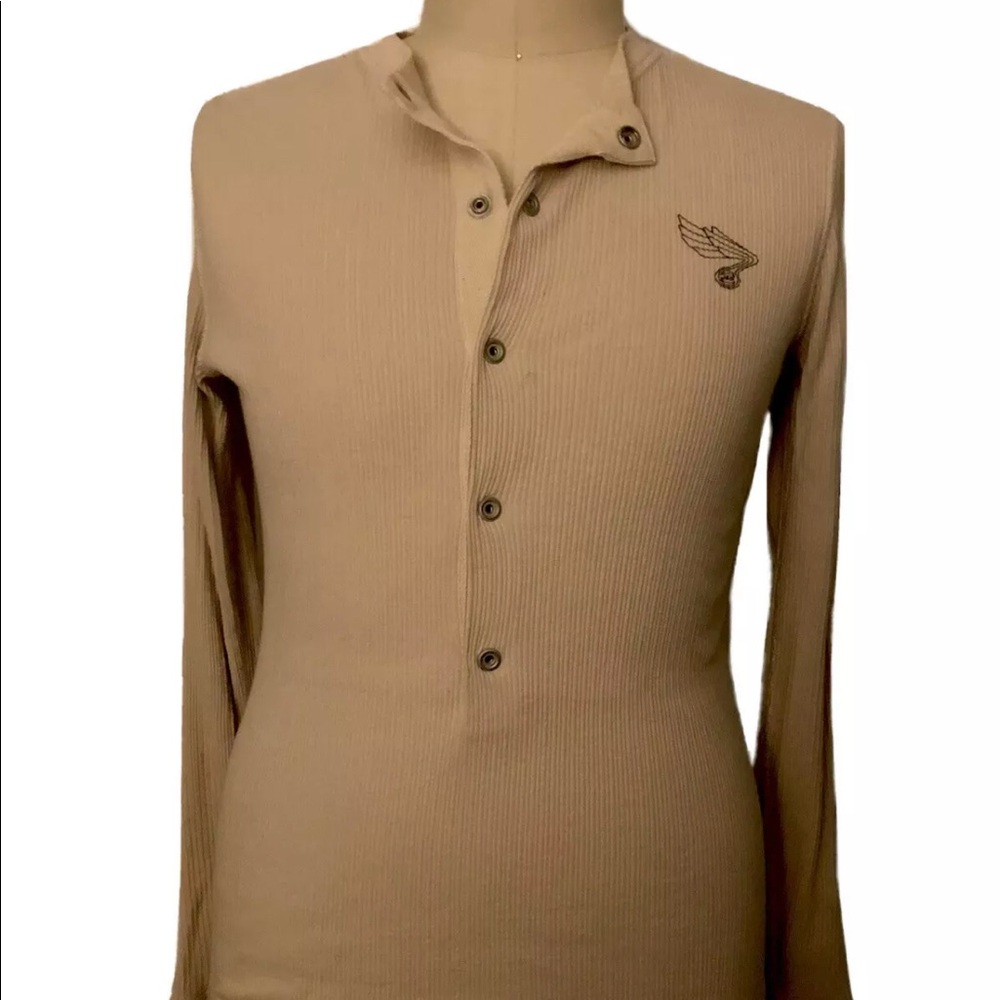 J. Lindeberg Henley Long Sleeve Shirt